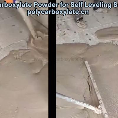 Polycarboxylate Powder for Self Leveling Screed